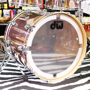 dw Collector's Pure Birch 4pc Kit [BD22，FT16，TT10&12 / Rose Copper Finish Ply] 画像7