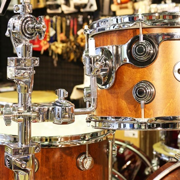 dw Collector's Maple/Mahogany 4pc Kit [BD20，FT14，TT10&12 / SatinOil：Honey] 画像6