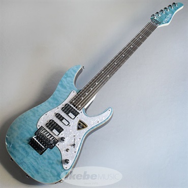 SCHECTER SD-2-24-AL (Aqua Blue/Rosewood) 画像1