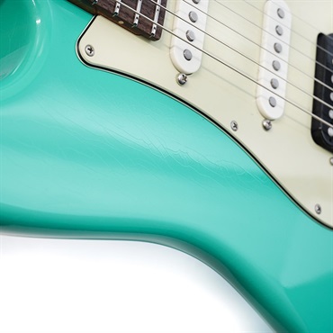 Suhr Guitars JE-Line Classic S Antique Roasted Flame Maple HSS(Seaform Green/Rosewood)【SN.72284】 画像10