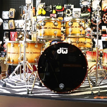 dw DW’s 50th Anniversary Limited Edition 6 Piece Drum Set [22BD，10&12TT，14&16FT，14SD] / Burnt Toast Burst Lacquer Finish 画像2