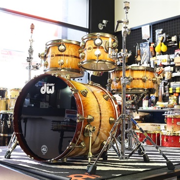 dw DW’s 50th Anniversary Limited Edition 6 Piece Drum Set [22BD，10&12TT，14&16FT，14SD] / Burnt Toast Burst Lacquer Finish 画像3