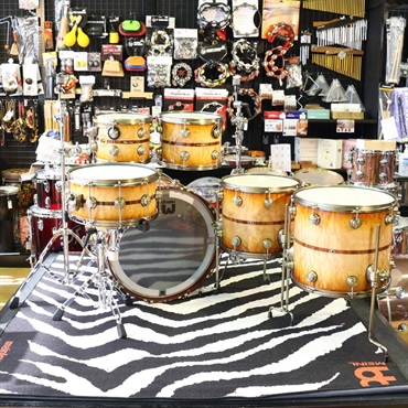 dw DW’s 50th Anniversary Limited Edition 6 Piece Drum Set [22BD，10&12TT，14&16FT，14SD] / Burnt Toast Burst Lacquer Finish 画像4