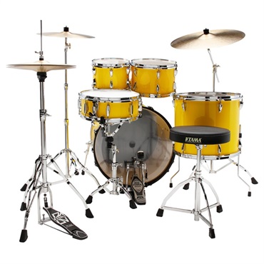 TAMA IP52H6RC-ELY [Imperialstar 22 バスドラムキット / シンバル付属 / エレクトリック・イエロー] 画像2