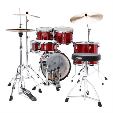 TAMA IP58H6RC-BRM [Imperialstar 18 バスドラムキット / シンバル付属 / バーント・レッド・ミスト] 画像1