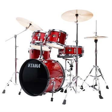 TAMA IP58H6RC-BRM [Imperialstar 18 バスドラムキット / シンバル付属 / バーント・レッド・ミスト] 画像6