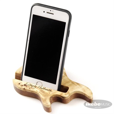 MAYONES Wooden Phone Holder Figured Maple Limited #3 (Flame Maple / Ash) 画像3