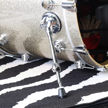 dw Collector's Pure Maple 4pc Drum Kit [BD22， FT16， TT12&10 / Nickel Sparkle Glass Finish Ply] 画像5