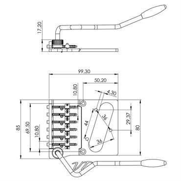 Vega-Trem 【お取り寄せ商品】 VT2 Teletrem modern[VTロゴつきアーム付属版] 画像2