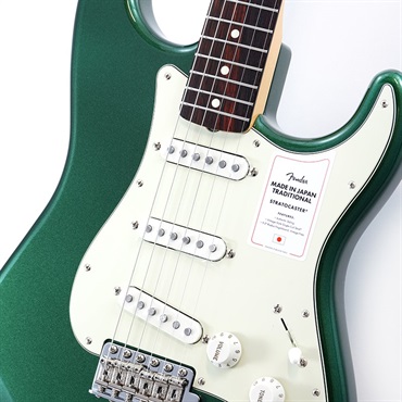 Fender Made in Japan 2023 Collection Traditional 60s Stratocaster (Aged Sherwood Green Metallic/Rosewood) 画像3
