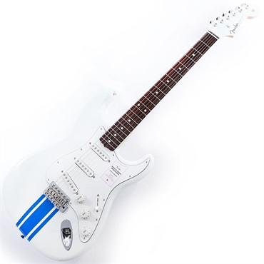 Fender Made in Japan 2023 Collection Traditional 60s Stratocaster (Olympic White with Blue Competition Stripe/Rosewood) 画像1