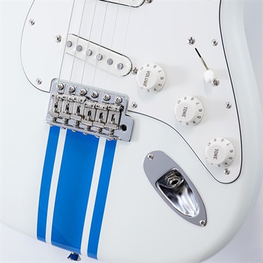 Fender Made in Japan 2023 Collection Traditional 60s Stratocaster (Olympic White with Blue Competition Stripe/Rosewood) 画像4