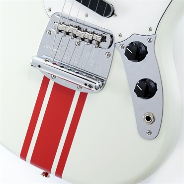 Fender Made in Japan 2023 Collection Traditional 60s Mustang (Olympic White with Red Competition Stripe/Rosewood) 画像4