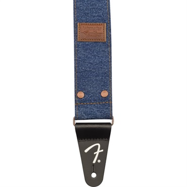 Fender USA Fender(R) x Wrangler(R) Riveted Denim Strap， Indigo[#0990638003] 画像3