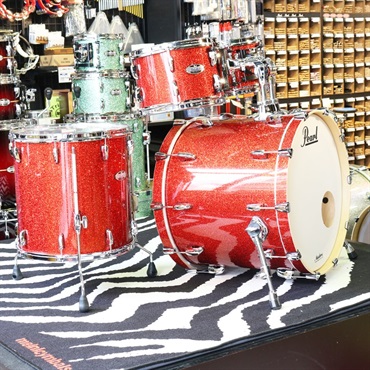 Pearl Masters Maple Complete MCT 4pc kit [MCT924BEDP/C #346 Vermilion Sparkle] 【タムホルダー付属】 画像1