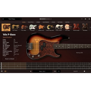 IK Multimedia MODO BASS 2 Upgrade【アップグレード版】(代引不可)(オンライン納品) 画像1