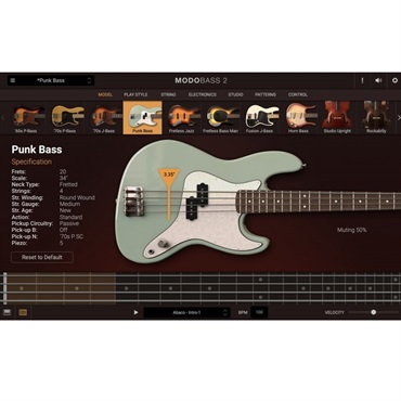 IK Multimedia MODO BASS 2 Upgrade【アップグレード版】(代引不可)(オンライン納品) 画像2