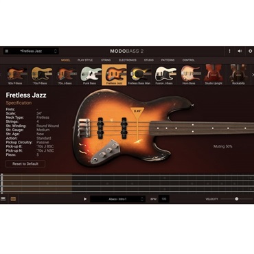IK Multimedia MODO BASS 2 Upgrade【アップグレード版】(代引不可)(オンライン納品) 画像3