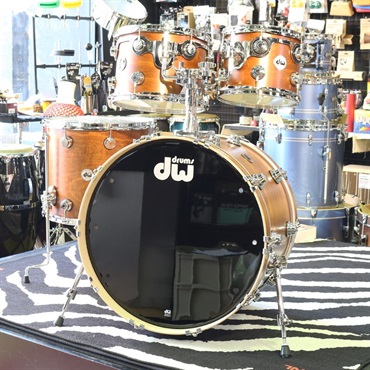 dw Collector's Santa Monica 4pc Drum Kit [BD22，FT16，TT12＆10／Honey Satin Oil] 画像3