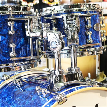 Pearl 値下げしました！Reference Pure 4pc Drum Kit [BD20， FT14， TT12&10 / No.418 Blue Abalone] 画像6