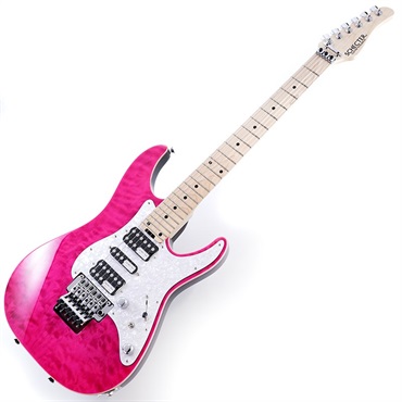 SCHECTER SD-2-24-AL (See-Thru Pink/Maple) 画像1