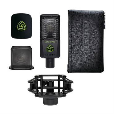 LEWITT LCT 240 PRO Vocal Set (ルーイット)(コンデンサーマイク)(LCT240PRO)(専用サスペンション)(マグネットポップフィルター)(LCT240PRO) 画像1