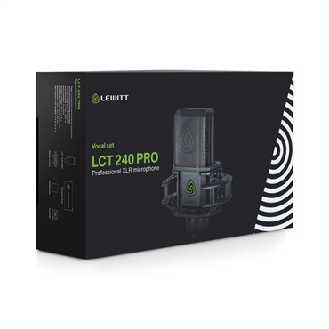 LEWITT LCT 240 PRO Vocal Set (ルーイット)(コンデンサーマイク)(LCT240PRO)(専用サスペンション)(マグネットポップフィルター)(LCT240PRO) 画像2