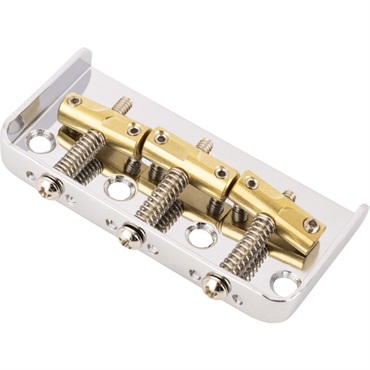 Fender USA 3-SADDLE CUSTOM CUT-OFF VINTAGE-STYLE TELE(R) BRIDGE WITH COMPENSATED BRASS SADDLES(#0990809000) 画像1