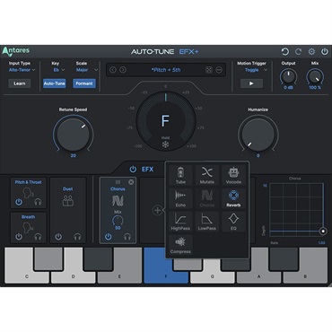 Antares 【アンタレスオートチューン期間限定セール！】Auto-Tune EFX+ 10 (代引不可)(オンライン納品) 画像1