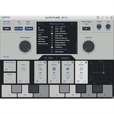 Antares 【アンタレスオートチューン期間限定セール！】Auto-Tune EFX+ 10 (代引不可)(オンライン納品) 画像6
