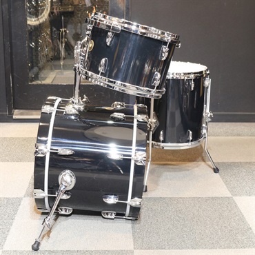 GRETSCH USA Custom 3pc Drum Kit - PIANO BLACK GLOSS [BD18、TT12、FT14] 【店頭入荷！】 画像2