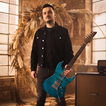 Ibanez MMN1-TAB (Transparent Aqua Blue) [Martin Miller Model] 画像10