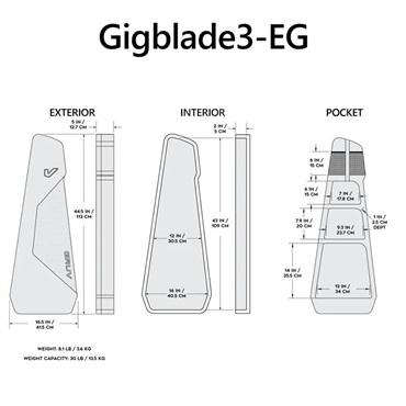Gruv Gear GigBlade3 EG (Electric Guitar) 画像8