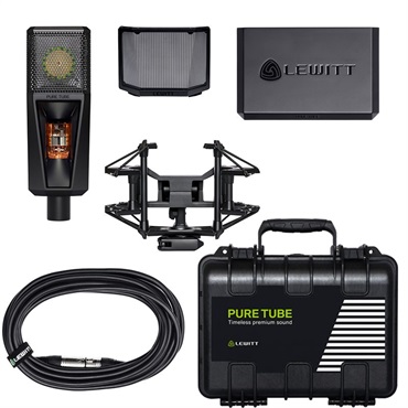 LEWITT PURE TUBE Studio Set (真空管マイク)(単一指向性)(国内正規品・10年保証)(ボーカル・レコーディングマイクロフォン)(ルーイット)(ピュアチューブ) 画像7