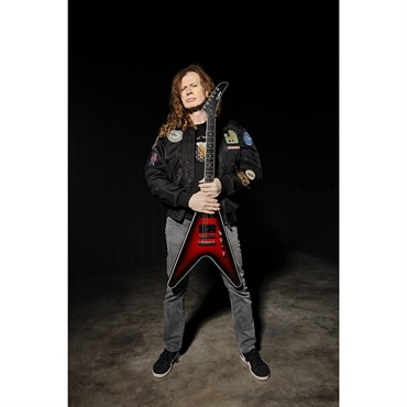 Epiphone Dave Mustaine Prophecy Flying V Figured (Aged Dark Red Burst) 画像8
