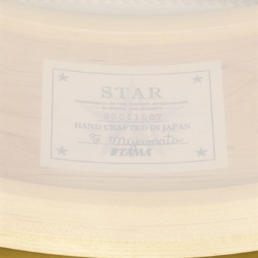 TAMA TLM145S-OMP [STAR Reserve Snare Drum / Solid Maple 14 × 5] 画像7