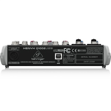 BEHRINGER Q1002USB XENYX　【アナログミキサー】 画像3