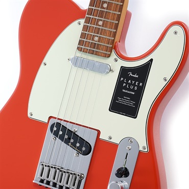 Fender MEX Player Plus Telecaster (Fiesta Red/Pau Ferro) [Made In Mexico] 画像3