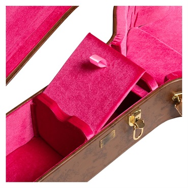 Gibson 【夏のボーナスセール】 Lifton Historic Brown/Pink Hardshell Case， SJ-200[ASLFTCASE-5L-J200] 画像3