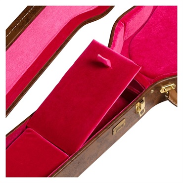 Gibson Lifton Historic 5-Latch Brown/Pink Hardshell Case， Les Paul[ASLFTCASE-5L-LPS] 画像3