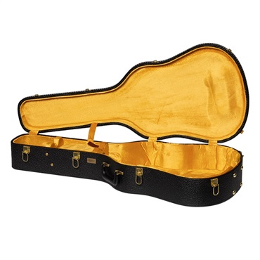 Gibson Lifton Historic Black/Goldenrod Hardshell Case， Dreadnought[ASLFTCASE-PB-DN] 画像1
