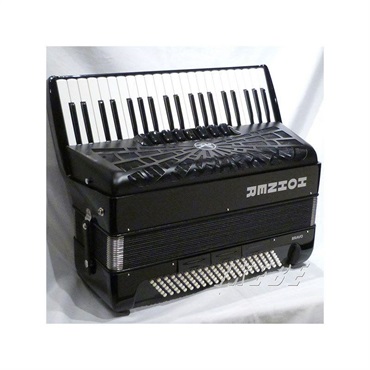 Hohner (アコーディオン専門店・出荷前検品発送)Bravo III 120 BLK (ブラック) +レインカバーセット HOHNER ホーナー アコーディオン 入門向け ピアノ式 41鍵盤 大型 【雨の日アコーディオンレインカバーセット】 画像4