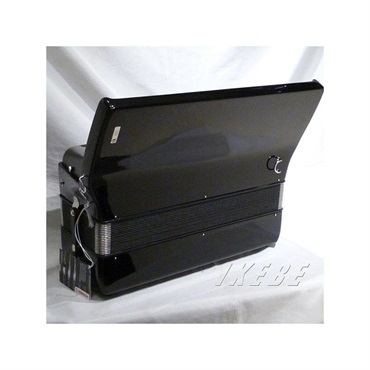 Hohner (アコーディオン専門店・出荷前検品発送)Bravo III 120 BLK (ブラック) +レインカバーセット HOHNER ホーナー アコーディオン 入門向け ピアノ式 41鍵盤 大型 【雨の日アコーディオンレインカバーセット】 画像5