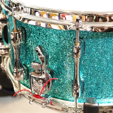 SAKAE OSAKA HERITAGE SD1465MA/M-TC [Maple Snare Drum 14''×6.5'' - Turquoise Champagne] 画像2