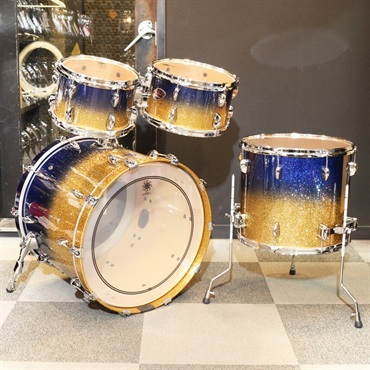 SAKAE OSAKA HERITAGE Evolved 4pc Drum Set / Lazurite Gold [22BD，16FT，12TT，10TT] 画像1