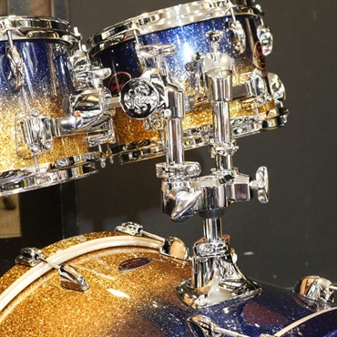 SAKAE OSAKA HERITAGE Evolved 4pc Drum Set / Lazurite Gold [22BD，16FT，12TT，10TT] 画像3