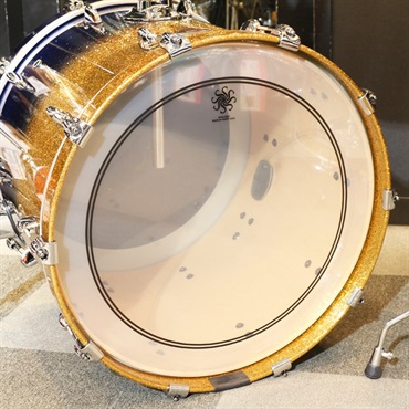 SAKAE OSAKA HERITAGE Evolved 4pc Drum Set / Lazurite Gold [22BD，16FT，12TT，10TT] 画像6