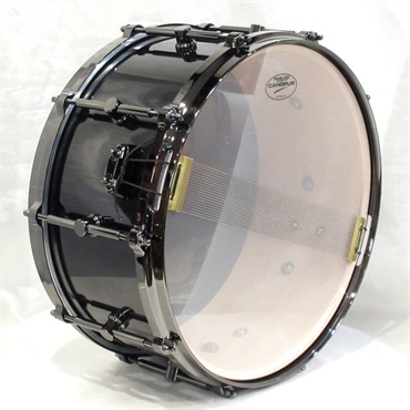 CANOPUS Type-R BULLET 14×6.5 Black Metallic w/Die Cast Hoop [MTR-1465DH/BN] 画像6