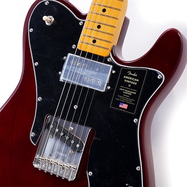 Fender USA American Vintage II 1977 Telecaster Custom (Wine/Maple) 【The Spring Summer 2026 Campaign】 画像3