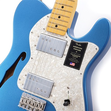 Fender USA American Vintage II 1972 Telecaster Thinline (Lake Placid Blue /Maple) 【The Spring Summer 2026 Campaign】 画像3